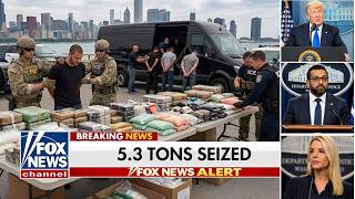 FBI, ICE & DEA Launch Massive Chicago Raid — 5.3 Tons of Drugs Seized, Guns & Cash Recovered