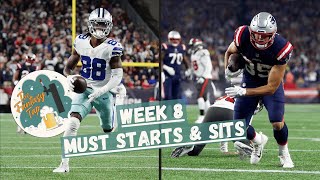 Week 8 Fantasy Football Must Starts  & Sits! (2021 Fantasy Football)