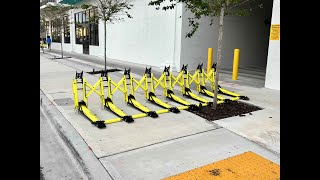 Sidewalk Safety & ADA-Compliant Pedestrian Traffic - MVB3X Barrier