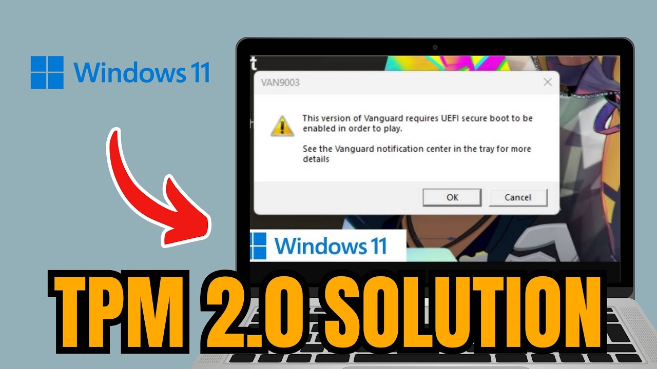 How To Fix Valorant UEFI Secure Boot Windows 11 | Step By Step (2026)
