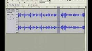Audacity lesson 1