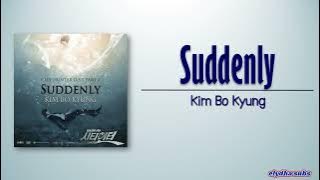 Kim Bo Kyung - Suddenly [City Hunter OST Part 4] [Rom|Eng Lyric]