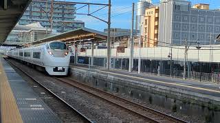 E531到着E657発車シーン