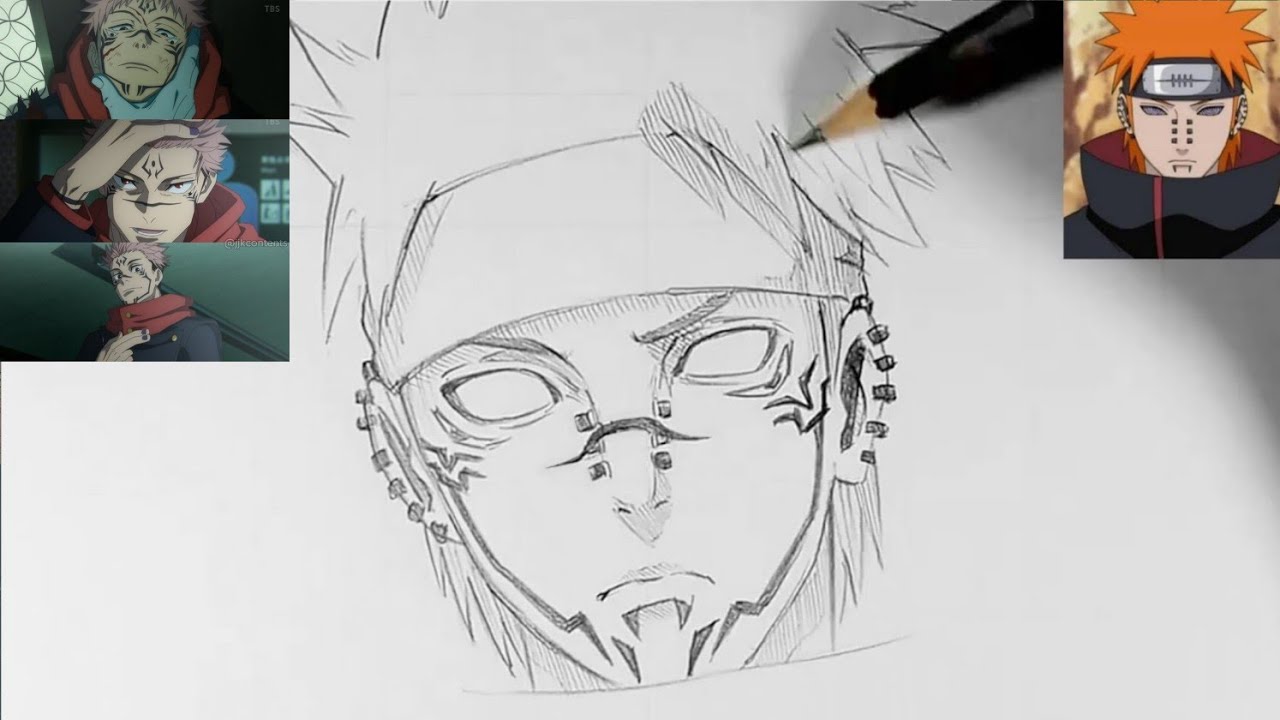 Ryomen SUKUNA Jujutsu Kaisen x PAIN Akatsuki Naruto YouTube