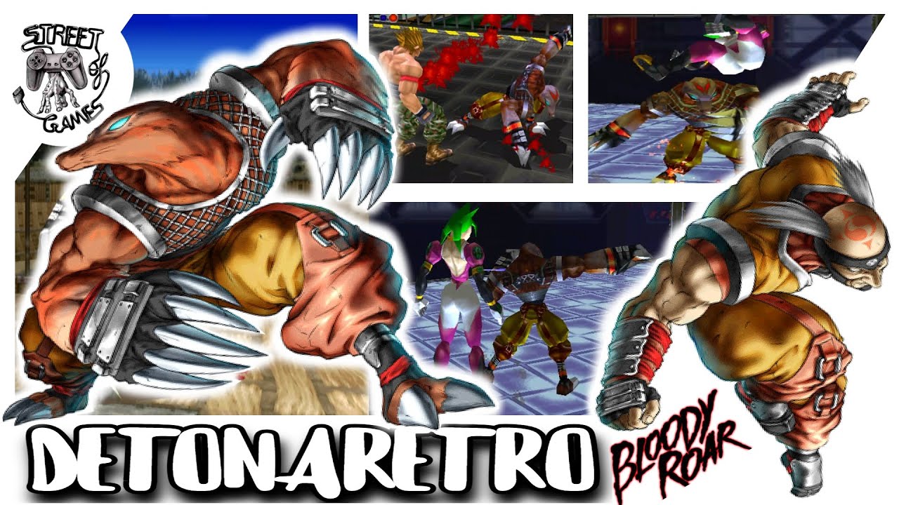 Bloody Roar (PS1-1997) Bakuryu the Mole