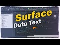 Cara membuat Surface dari data Text di Autocad Civil 3d
