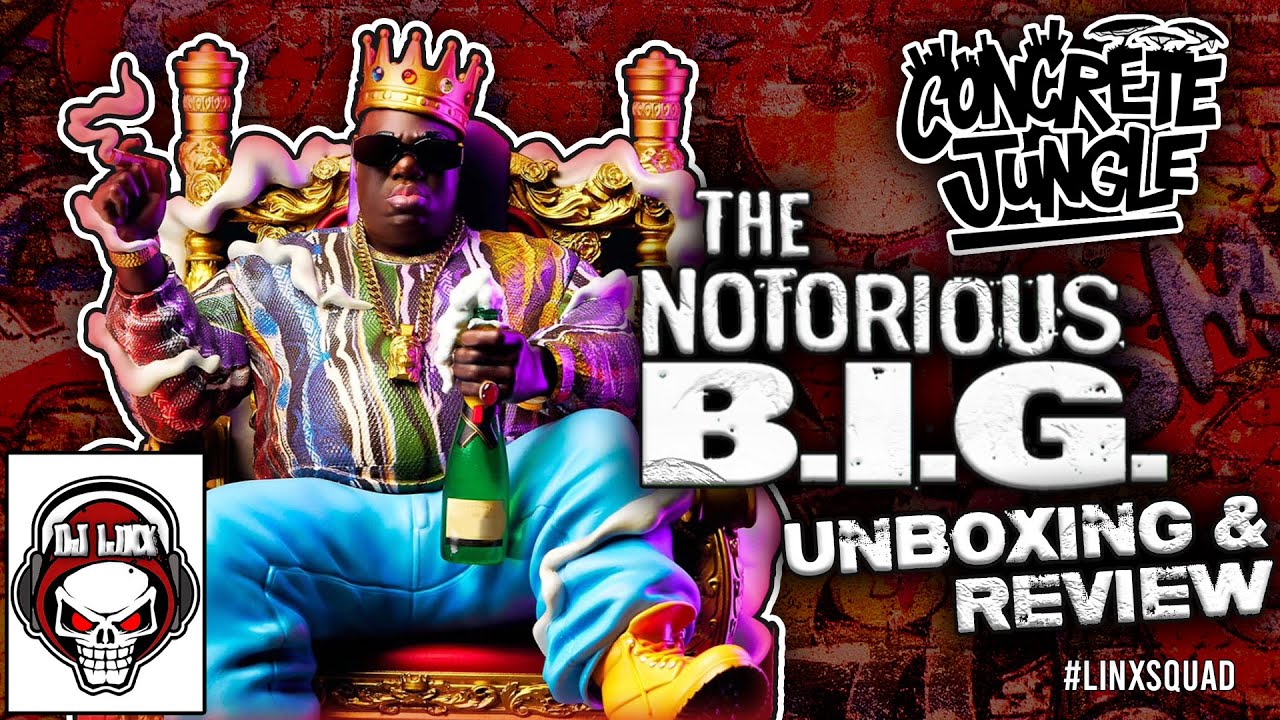 UNBOXING AND REVIEWING CONCRETE JUNGLE'S THE NOTORIOUS B.I.G. STATUE