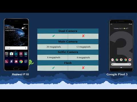 Huawei P10 vs Google Pixel 3   - Phone battle!