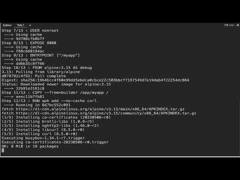 Distroless Debug Test in #Kubernetes