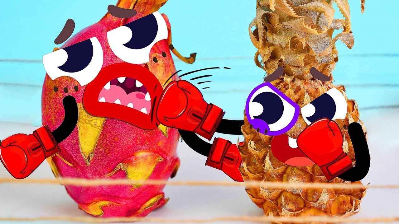 Funny talking fruits Doodland 72 YouTube