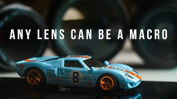Turn any lens into a Macro lens (macro extension tubes)