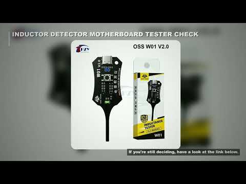 OSS W01 INDUCTOR DETECTOR TOOL MOTHERBOARD COIL TESTER FOR PHONE MOTHERBOARD REPAIR ELECTROMAGNETIC