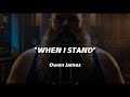 When I Stand By Owen James Lyric 