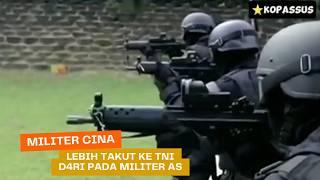 Betulkan cina takut dengan Indonesia... Ketimbang Amerika Serikat dengan teknologi canggih...