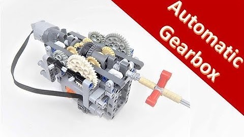 How to build a Lego Technic Automatic gearbox