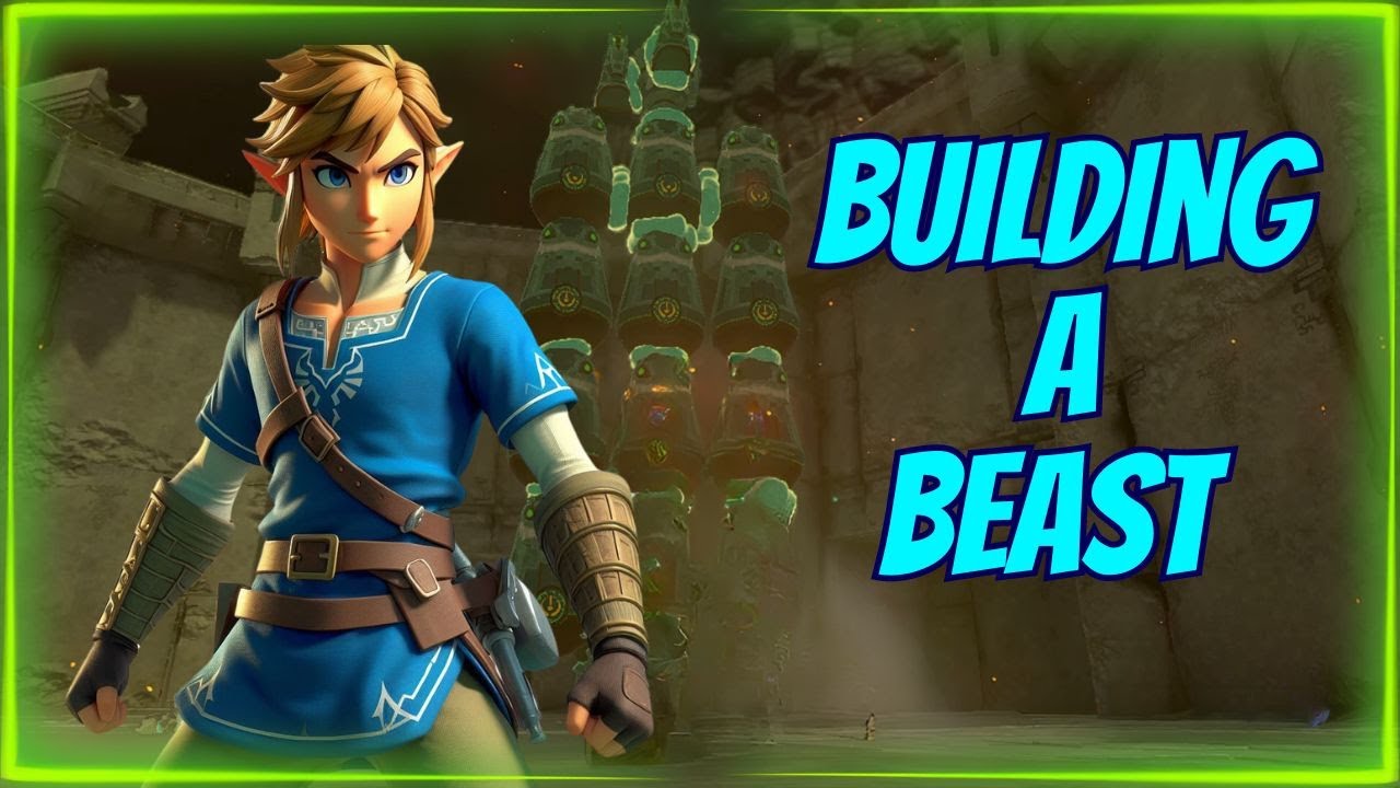 Epic Build: Link Constructs Tower of Power 🔥 - YouTube