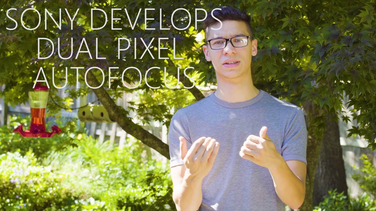 Sony Develops Dual Pixel AF