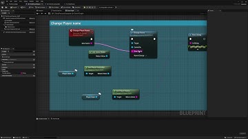 How to change name for "Get Player Name" in Unreal Engine