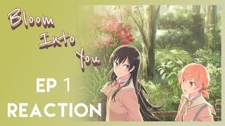What Is Love  Bloom Into You  Ep 1  Reaction
