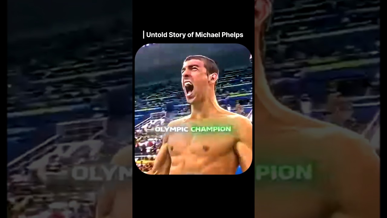 From Struggle to 23 Gold Medals 🏅| Michael Phelps inspiring story
