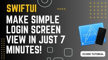 SwiftUI: Make simple login screen view in just 7 minutes! Xcode Tutorial