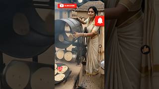 "This Village Woman’s Automatic Roti Machine is Mind-Blowing! 😱 Makes 100s of Roti #shorts