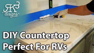 DIY Countertop That's Perfect For RVs | RK3 Designs