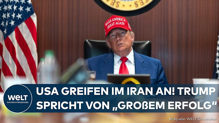 ESKALATION IM NAHEN OSTEN: US-Kriegsbeteiligung! Trump befielt Angriffe auf iranische Atomanlagen!