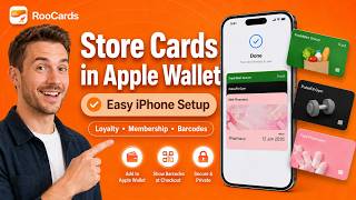 How to Add Store Cards, Loyalty Cards & Membership Cards to Apple Wallet on iPhone | RooCards App screenshot 5