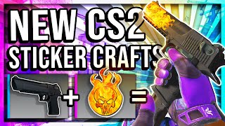 THE BEST NEW CS2 STICKER CRAFTS! (EXTREMELY CREATIVE)