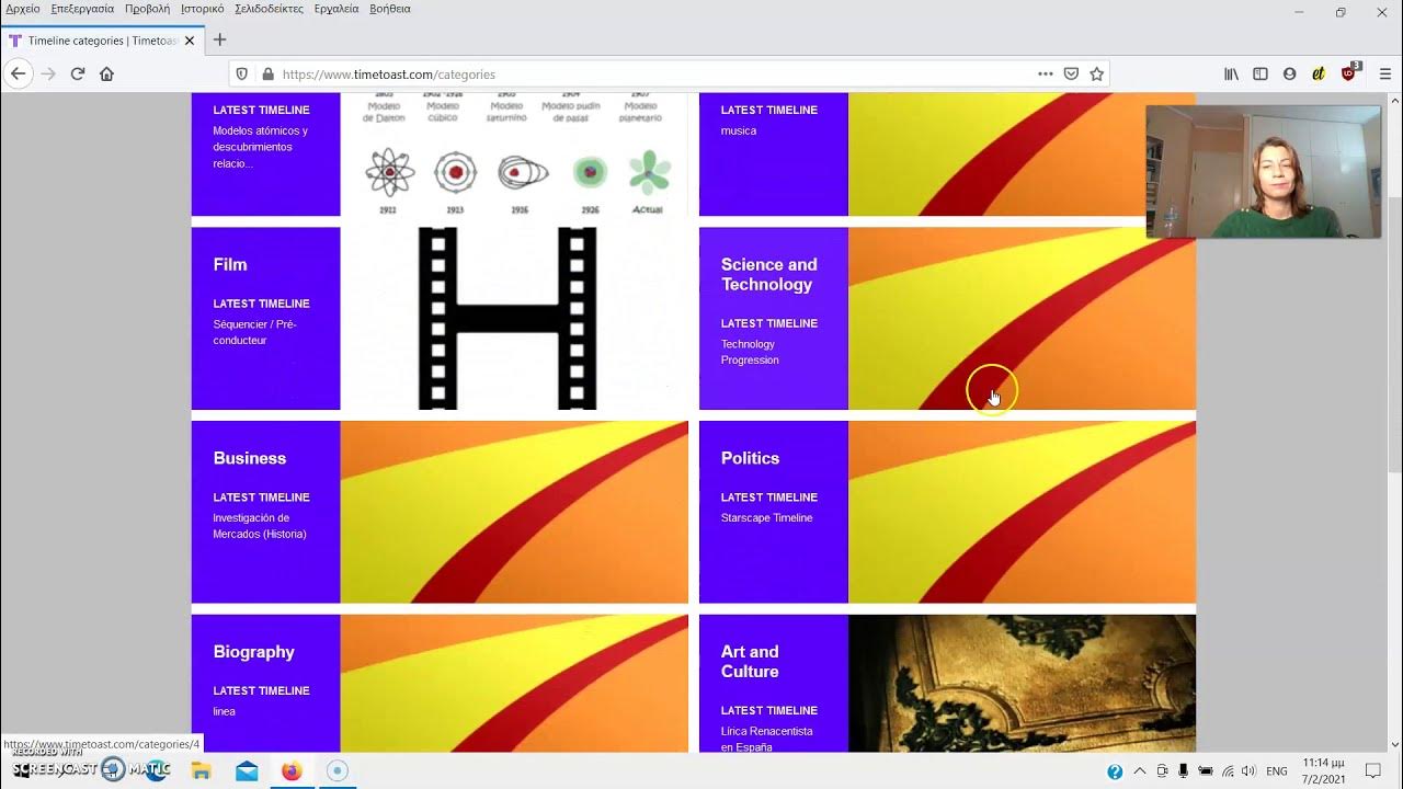 How to create a timeline using Timetoast - YouTube