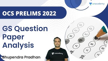 GS Question Paper Analysis | OCS Prelims 2022 | Bhupendra Pradhan
