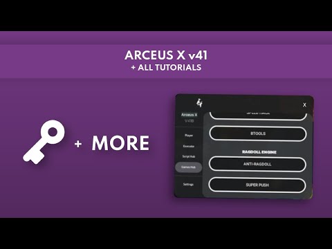 ALL TUTORIALS | Arceus X V41 | Android | For Roblox 2.479+ (2021)