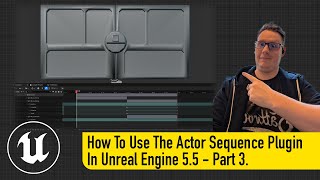 How To Create An Animated Door With Actor Sequences In Unreal Engine 5 - Part 3 - UMG And Blueprints