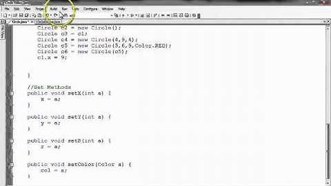 Introduction to Classes 6/8 - Circle Class Design