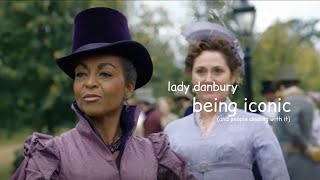 lady danbury being iconic for eleven minutes straight