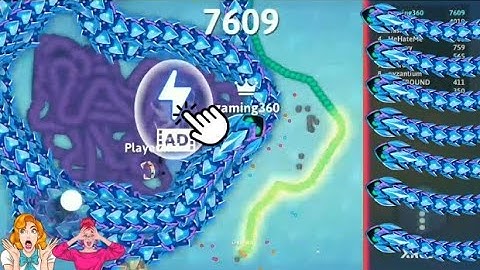 Funny fails in snake io 😂