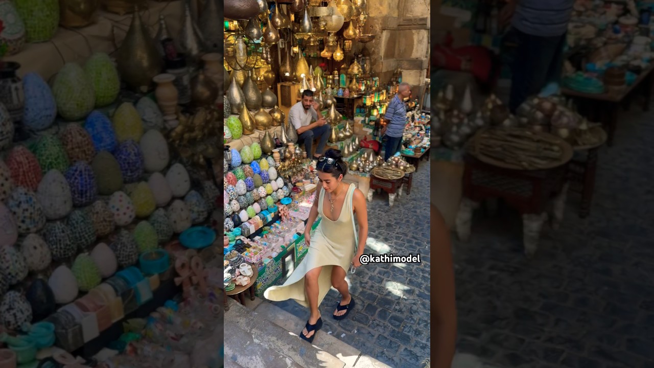 A Beautiful Bazar in Cairo