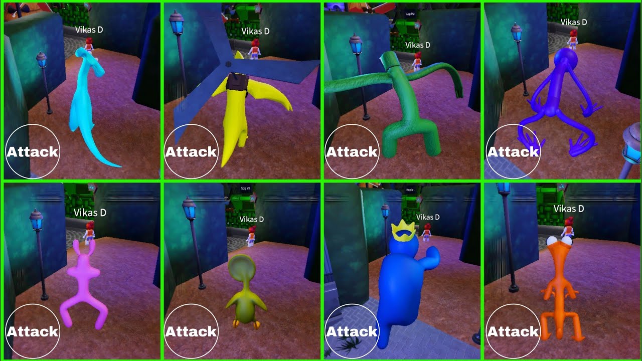 Top 8 Badges | Rainbow Friend 2 Accurate Roleplay With Powerful Jumpscrare Roblox Games 