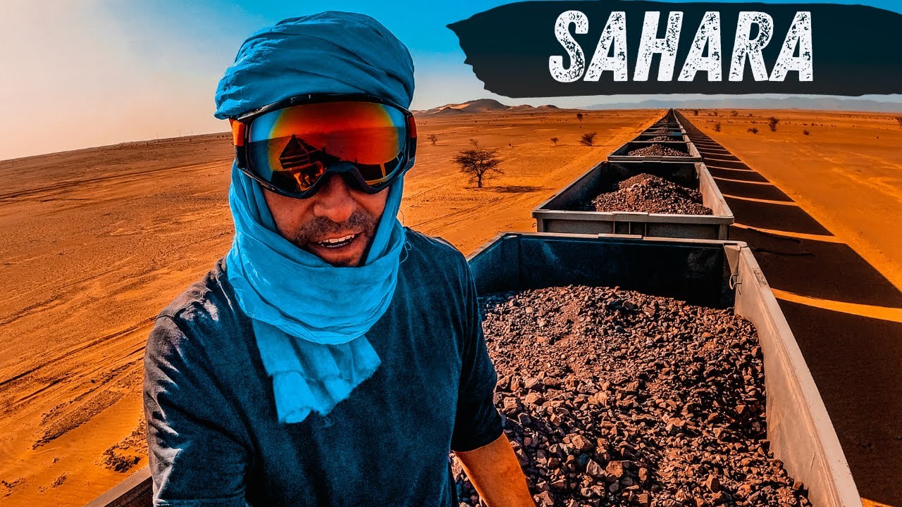 Riding Africa's Longest Train Across Sahara Desert (22 Hours)