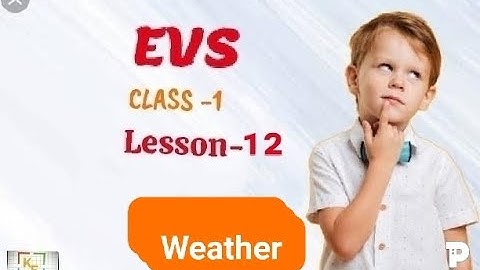 Weather.Evs class 1.