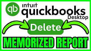Famous How To DELETE A MEMORIZED REPORT In QuickBooks Desktop (QUICK & EASY) 2026 Profile