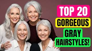 Top 20 Gorgeous Gray Hairstyles For Mature Women To Look Instantly Younger