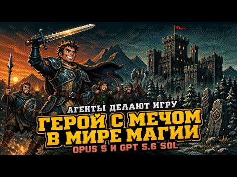 До 30 агентов одновременно! Opus 5 и GPT 5.6 Sol делают игру в Orca