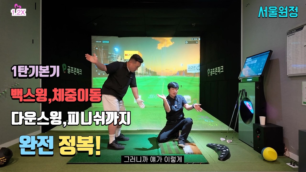 서울원정 백스윙 체중이동 다운스윙 #골프#golf