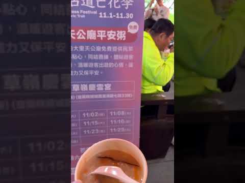 草嶺古道芒花季與大里天宮廟平安粥-苗栗縣頭城鎮