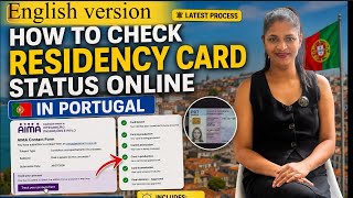 English Version-     Portugal Residency Card Status Check Online | AIMA Portal Guide 2026