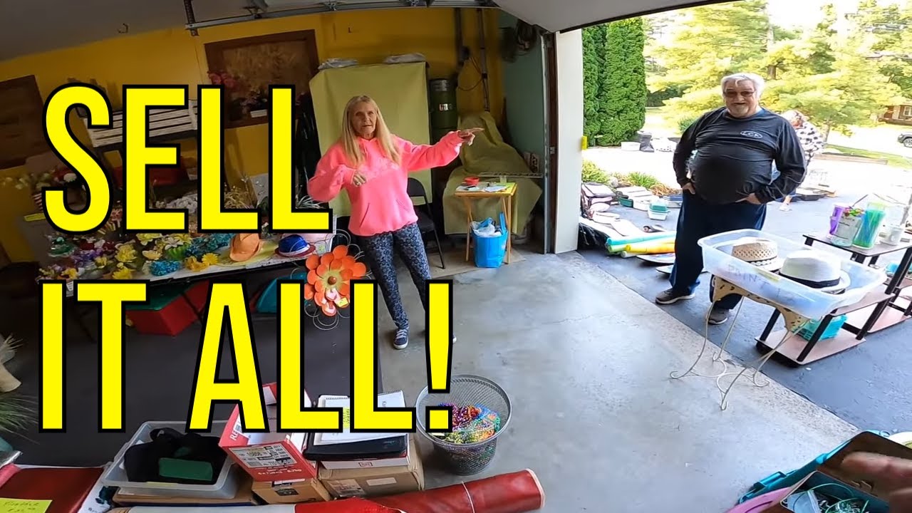 SHE WAS SELLING HIS ENTIRE COLLECTION!