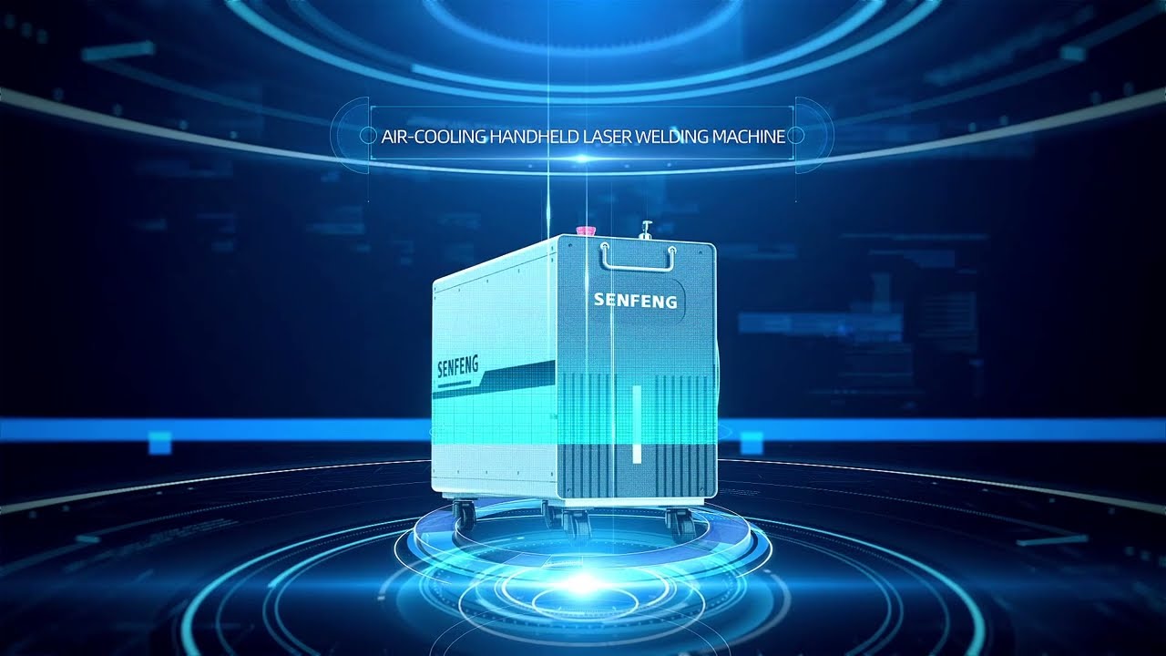 SF5S | Air-Cooled Handheld Laser Welding Machine - YouTube