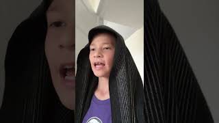 Mom won’t let son speak!